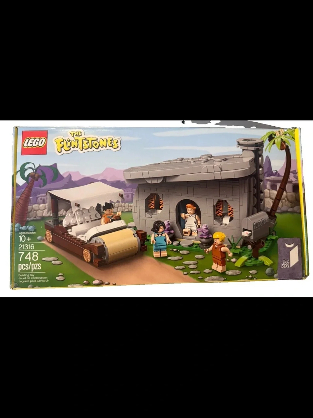 LEGO Ideas RETIRED: The Flintstones (21316) COMPLETE w Manual And Original Box